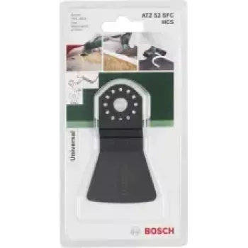 Schaber Bosch HCS ATZ 52 SFC — Schaberklinge für Kitt und weiches Fugenmaterial, 45 mm Länge, 52 mm Breite, 1 Stück