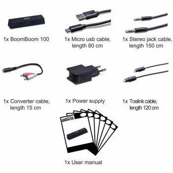 Marmitek BoomBoom 100 Bluetooth-Audio-Sender/Empfänger (08330)
