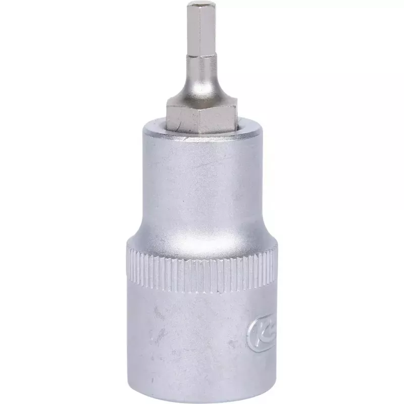 KS Tools 911.1304 Bit-Stecknuss 1/2 Zoll, Innensechskant, kurz, 4 mm