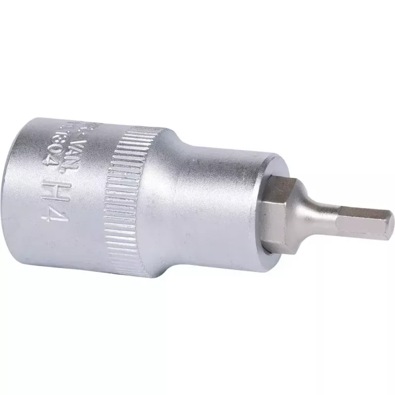 KS Tools 911.1304 Bit-Stecknuss 1/2 Zoll, Innensechskant, kurz, 4 mm