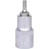 KS Tools 911.1304 Bit-Stecknuss 1/2 Zoll, Innensechskant, kurz, 4 mm