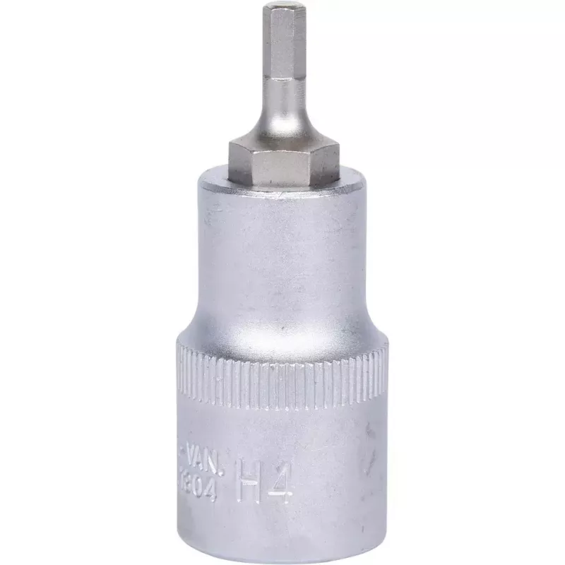 KS Tools 911.1304 Bit-Stecknuss 1/2 Zoll, Innensechskant, kurz, 4 mm