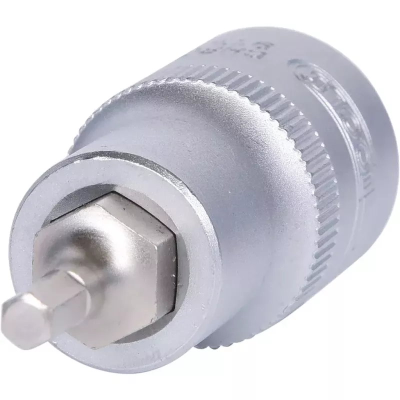 KS Tools 911.1304 Bit-Stecknuss 1/2 Zoll, Innensechskant, kurz, 4 mm