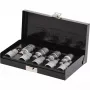 KS Tools 911.1321 Bit-Stecknuss-Satz 1/2 Zoll, Innensechskant, kurz, 9-tlg.