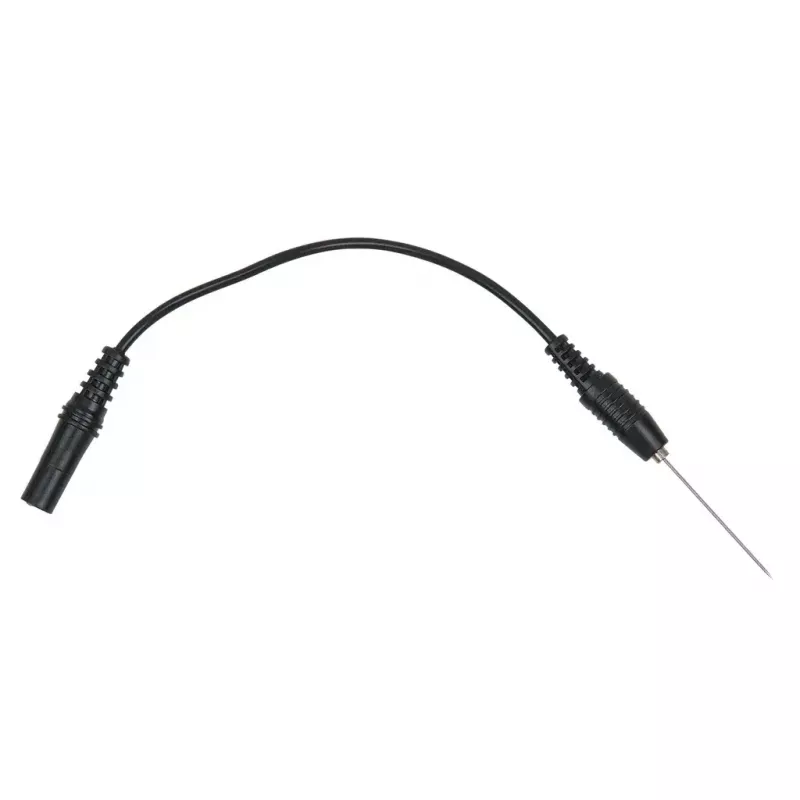 KS Tools 150.1673 4 mm Buchse auf Nadel Testprüfspitzen-Adapter, Schwarz