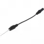 KS Tools 150.1673 4 mm Buchse auf Nadel Testprüfspitzen-Adapter, Schwarz