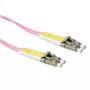 ACT 7 Meter LSZH Multimode 50/125 OM4 Glasfaser-Patchkabel Duplex mit LC-Steckern