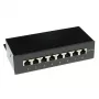 ACT FA7001 Aufputzdose geschirmt 8 Ports CAT6A