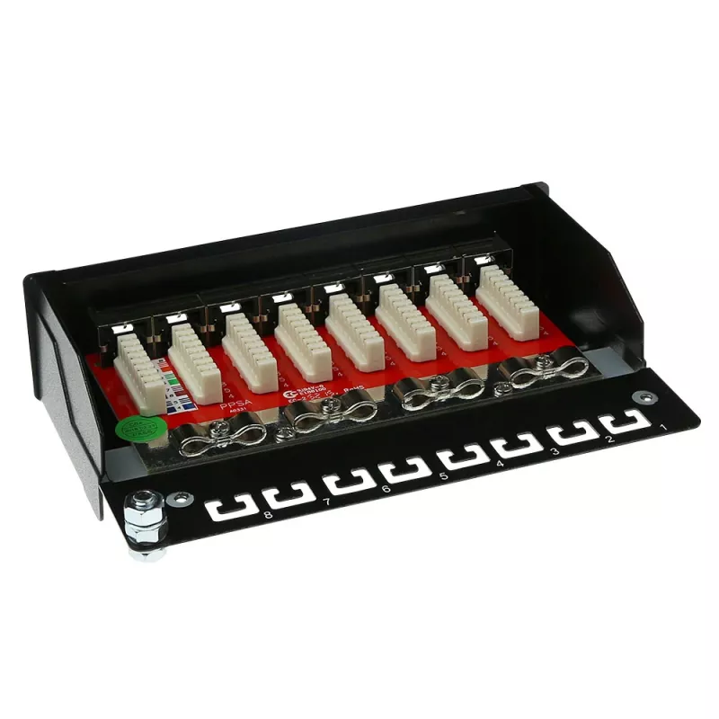 ACT FA7001 Aufputzdose geschirmt 8 Ports CAT6A