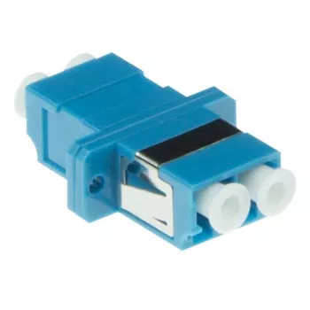 ACT Glasfaser LC Duplex-Adapter Singlemode OS2, LC/LC, Blau, Singlemode, OS2, 1 Stück