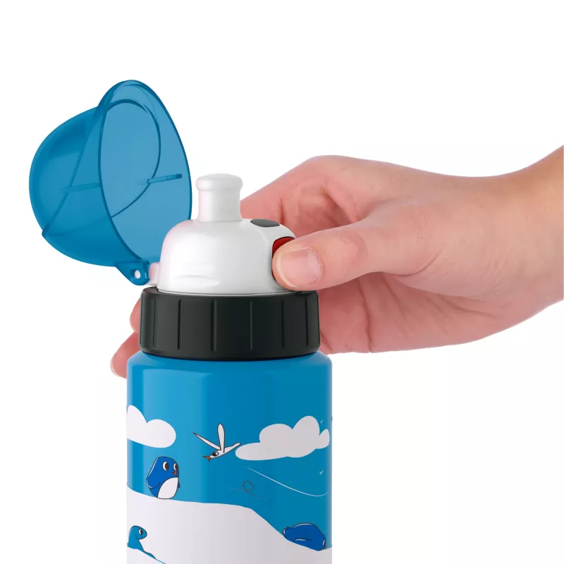 EMSA DRINK2GO 518359 Trinkflasche Täglicher Gebrauch 400 ml Edelstahl Blau