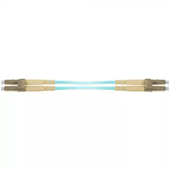 ACT 3 Meter Multimode 50/125 OM3 Duplex gepanzertes Glasfaser-Patchkabel mit LC-Steckern
