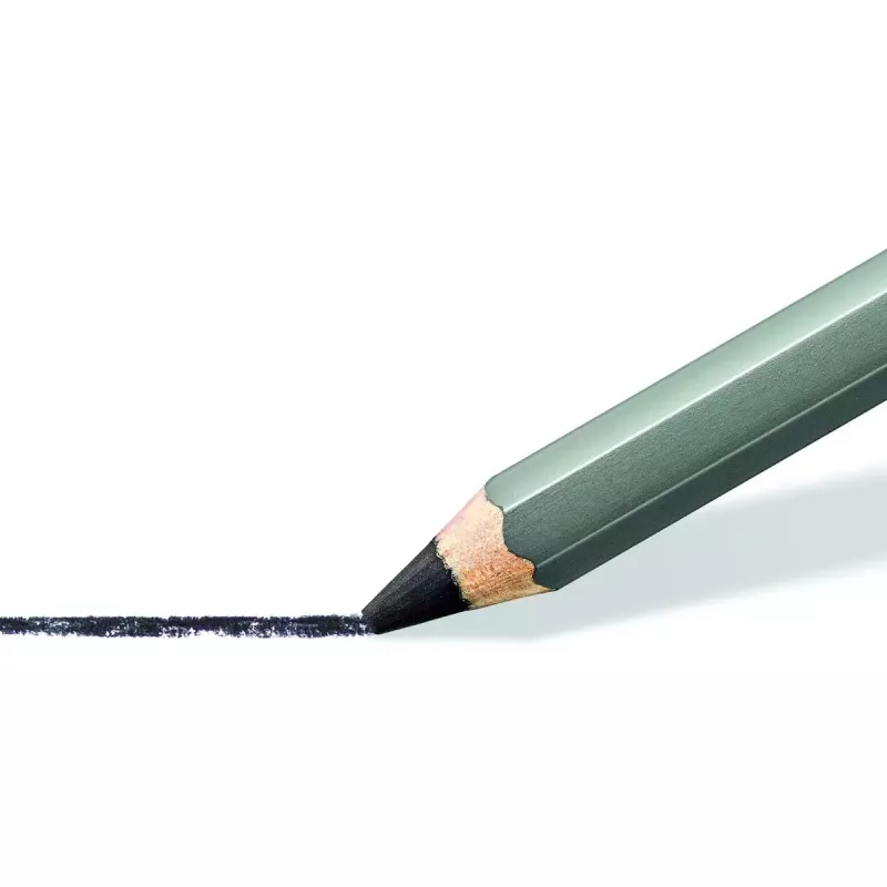 Kohlestift Staedtler Mars Lumograph 4 Stk. Schwarz