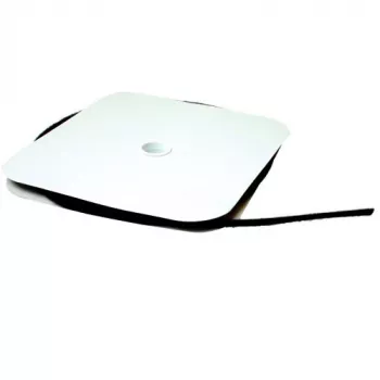 ACT Klett-Kabelbinder stark 20 mm, Klett-Kabelbinder, Nylon, Polypropylen (PP), Schwarz, 25000 mm, 20 mm