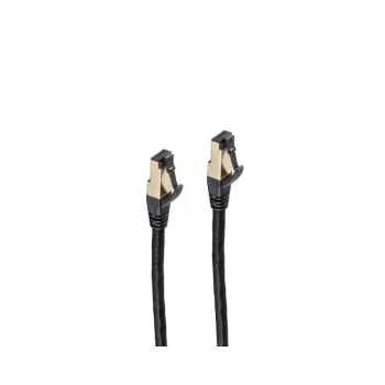 Netzwerkkabel ShiverPeaks BS20-60155 Schwarz 1,5 m Cat6a S/FTP