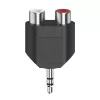 Hama 00305039 Audio-Splitter Schwarz