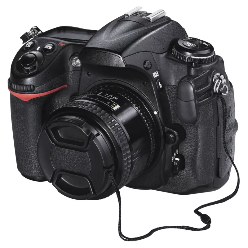 Objektivdeckel Hama Smart-Snap 4,6 cm Schwarz für Digitalkamera