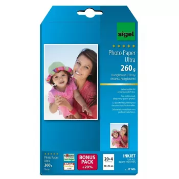 Fotopapier glänzend Sigel IP606