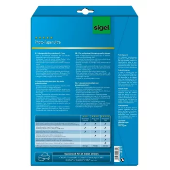 Fotopapier A4 Glanz Sigel IP677