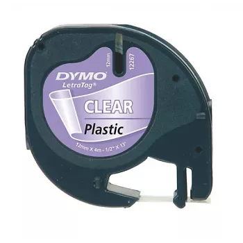 DYMO 12mm LetraTAG Kunststoffband Beschriftungsband