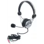 Manhattan 175517 Stereo-Headset Standard II, On-Ear, flexibles Mikrofon aus Edelstahl