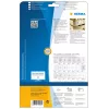 Selbstklebende Druckeretiketten HERMA Labels A4 70x36 mm weiß extra stark haftend Papier matt 600 Stück