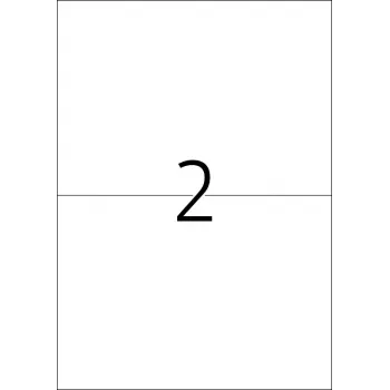 Etiketten A4 HERMA 10910 weiß extra stark haftend Papier matt