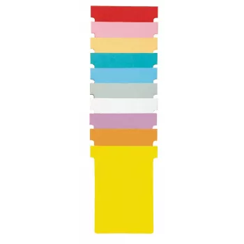 Nobo T-Cards Größe 4, T-Card, Grün, Standard, 100 Stück, 123 mm, 20 mm