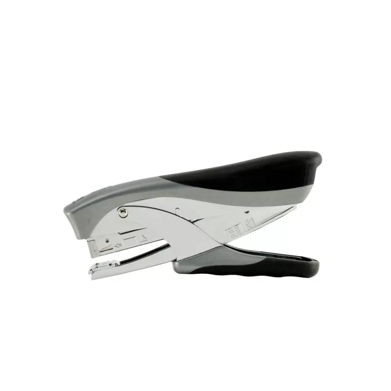 Rexel Office 56 2600001 Heftzange, 2-25 Blatt, Silber/Schwarz