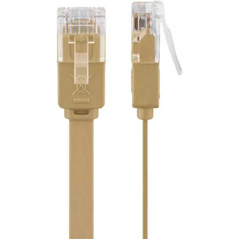 Netzwerkkabel Goobay 95880 Braun 1 m Cat6 U/UTP