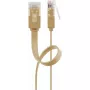 Netzwerkkabel Goobay 95882 Hellbraun 1,5 m Cat6 U/UTP