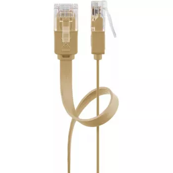 Netzwerkkabel Goobay 95886 Hellbraun 3m Cat6 U/UTP