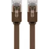 Netzwerkkabel Goobay 95890 Braun 1m Cat6 U/UTP