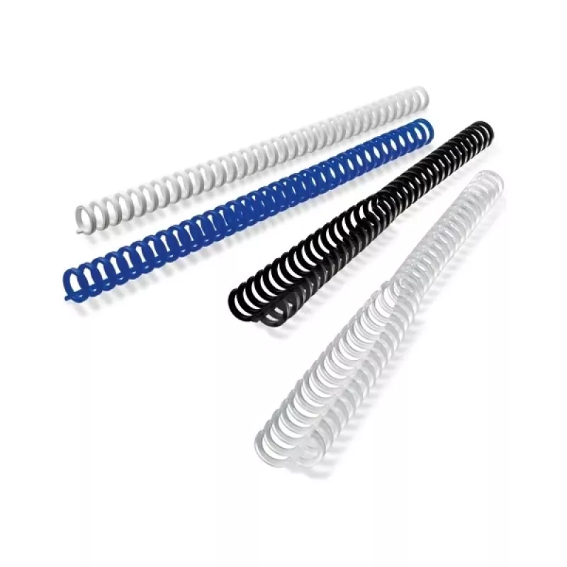 GBC ClickBind 388057E wiederverschließbare Bindekämme, A4, 12 mm, 34 Ringe, 95 Blätter, Weiß, 50 Stk.