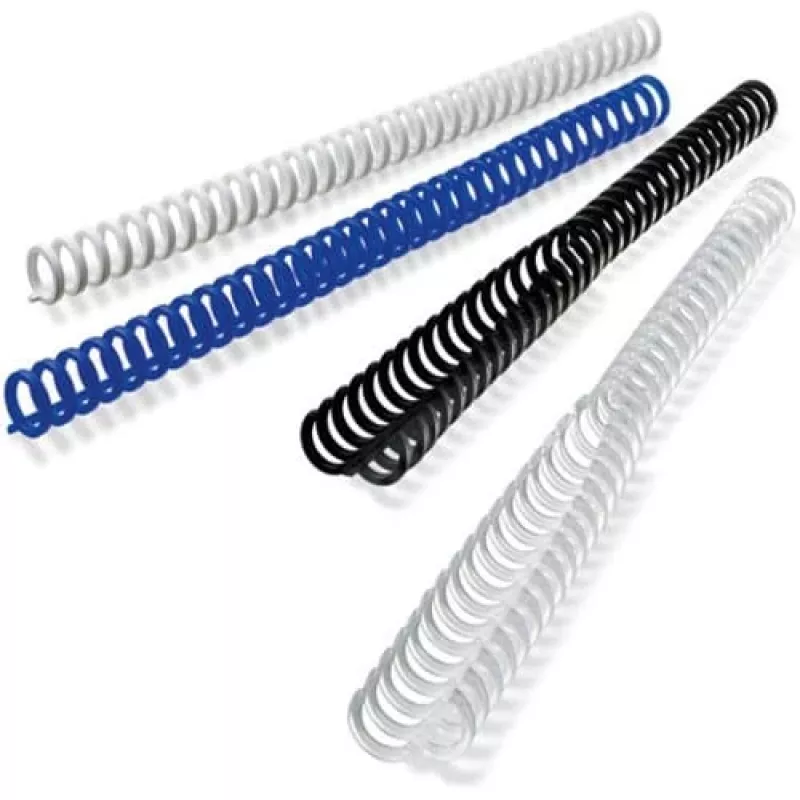 GBC ClickBind 388057E wiederverschließbare Bindekämme, A4, 12 mm, 34 Ringe, 95 Blätter, Weiß, 50 Stk.