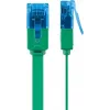 Flaches Patchkabel Goobay CAT 6A U/UTP Grün 5m