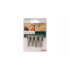 Bosch 2609255904 Steckschlüsselsatz mit 1/4-Zoll-Sechskantschaft, 4 Teile