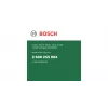 Bosch 2609255904 Steckschlüsselsatz mit 1/4-Zoll-Sechskantschaft, 4 Teile