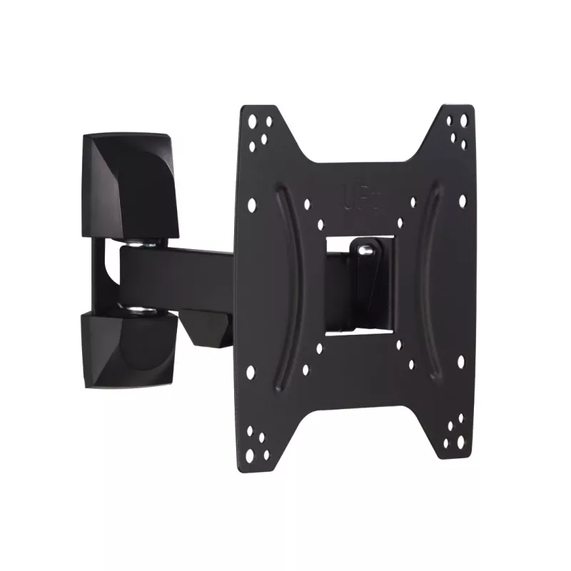 Hama 00118100 FULLMOTION TV-Wandhalterung, Schwenkarm, 1 Stern, für Displays 48-122 cm (19-48"), Stahl, Schwarz