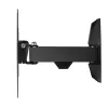 Hama 00118100 FULLMOTION TV-Wandhalterung, Schwenkarm, 1 Stern, für Displays 48-122 cm (19-48"), Stahl, Schwarz