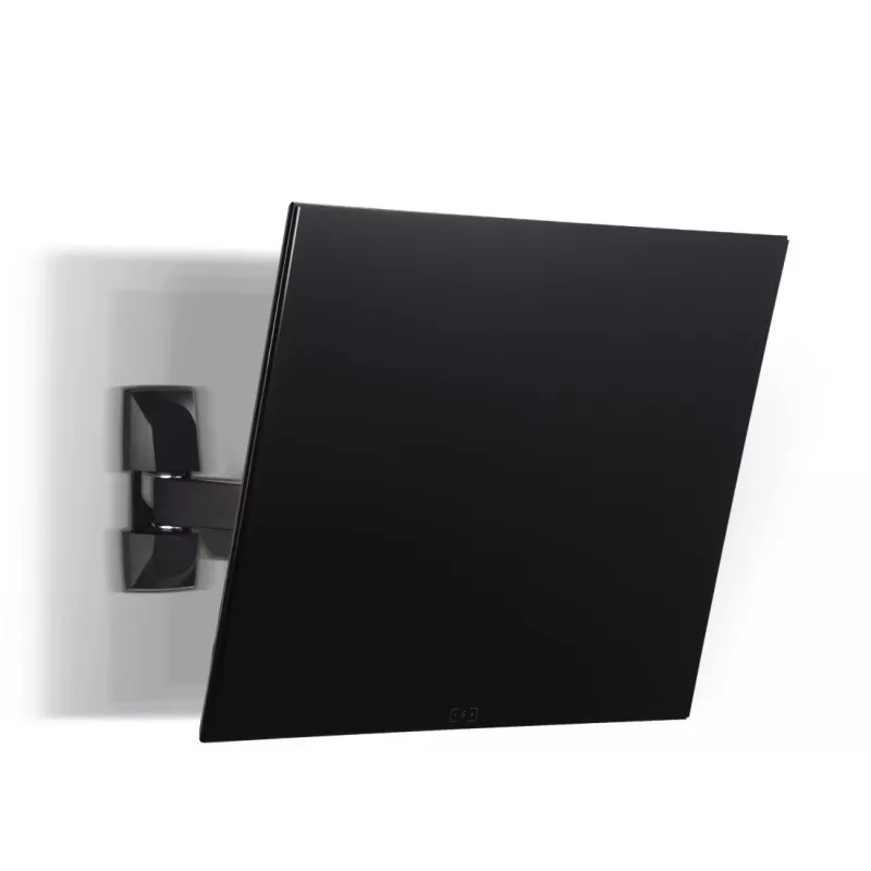 Hama 00118100 FULLMOTION TV-Wandhalterung, Schwenkarm, 1 Stern, für Displays 48-122 cm (19-48"), Stahl, Schwarz