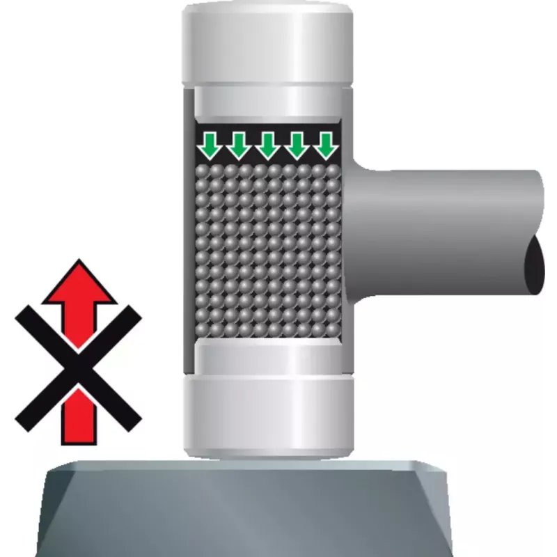 Gedore 8829410 Soft-Face-Hammer, Dead-Blow, 305 mm