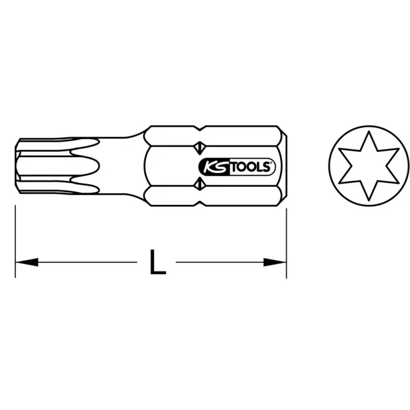 Schraubendreherbit KS Tools 910.2322