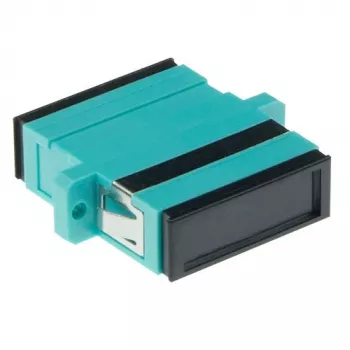 Glasfaser SC-Duplex-Adapter Multimode OM3 ACT EA3003