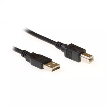 Ewent EC2403 USB-Kabel USB 2.0 3 m USB A USB B Schwarz