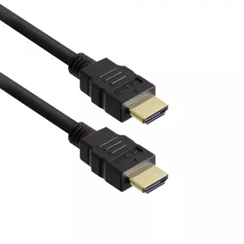 Ewent OEM HDMI High Speed Kabel mit Ethernet, 3 Meter Schwarz