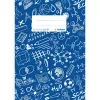 HERMA 19415 Schulheftumschlag SCHOOLYDOO, A5, Blau, Polypropylen