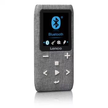 MP4-Player Lenco Xemio-861 8 GB Grau USB 3.2 UKW-Radio