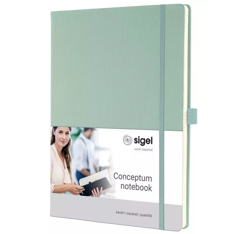 Schreibheft Sigel CO680 A4 97 Blatt Grün Hardcover
