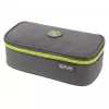 Federmäppchen Herlitz beatBox ABC Polyester Grau Gelb 225x120x70mm